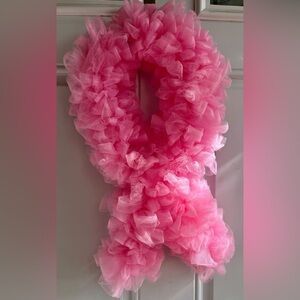Breast Cancer Awareness Month Pink Wreaths